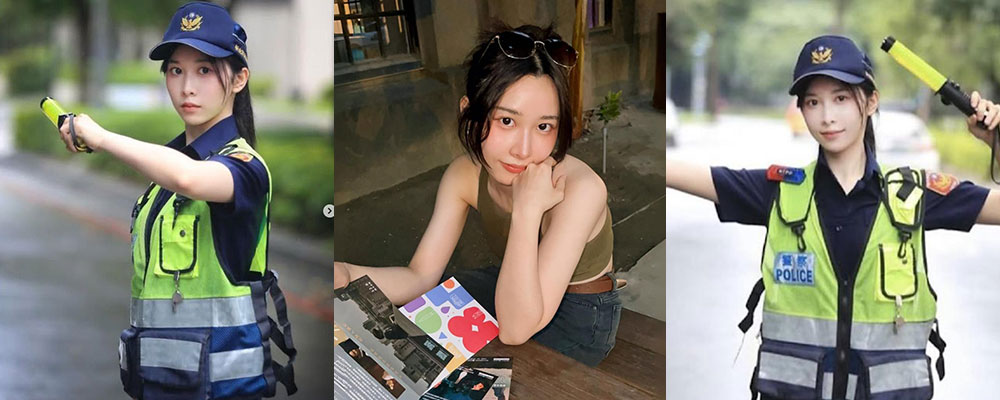 新北市美丽女警曾羽榛 不当值勤竟沦为色情影片女主角 被男友偷拍激情性爱视频曝光